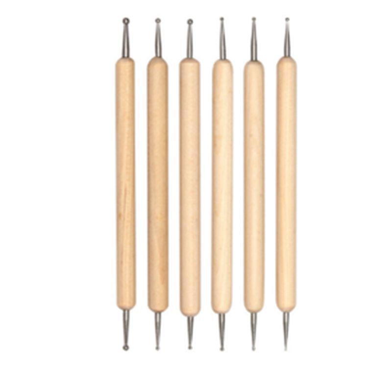 Metal uçlu modelaj aleti 6 li set