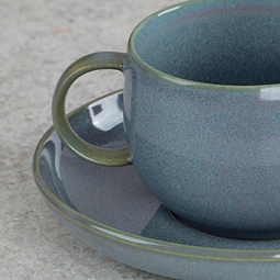 KGS 93 Quallen Blau Stoneware Sır