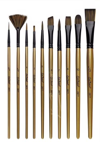 Sırlama Fırçası 10 lu set