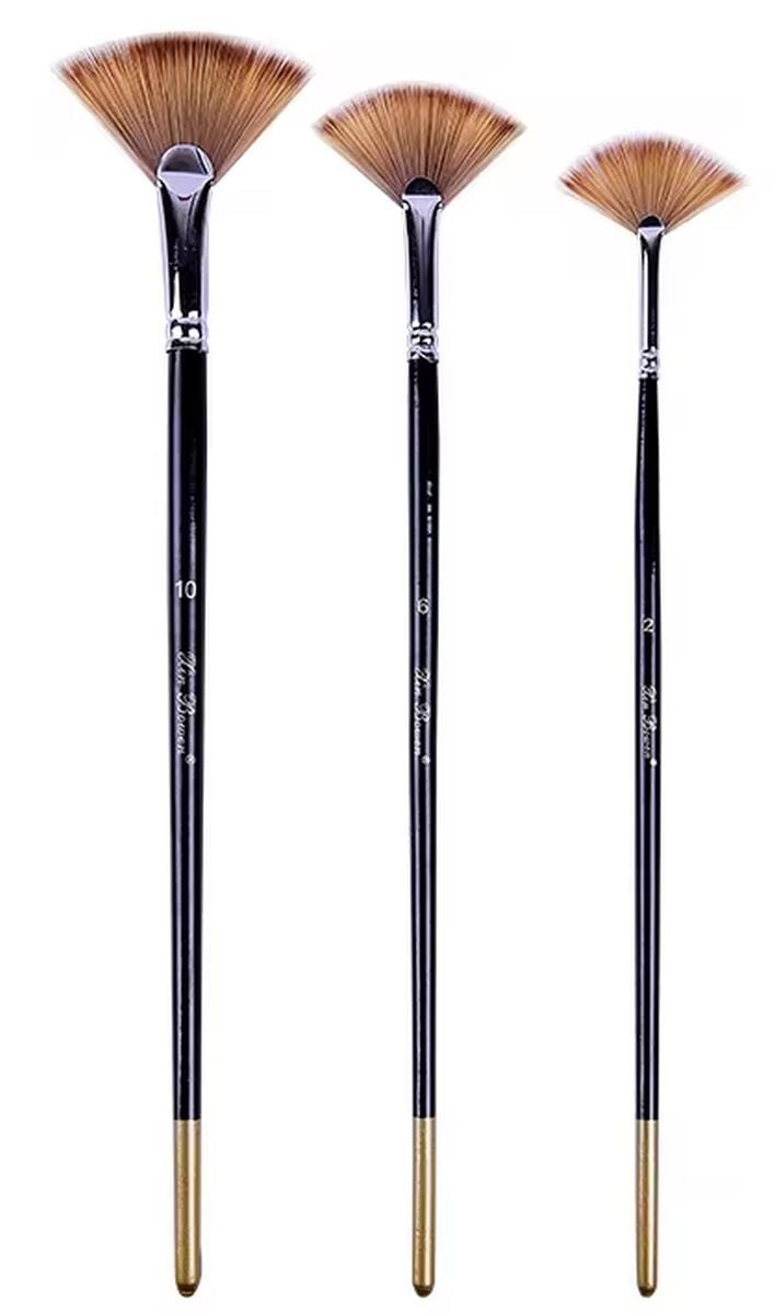 Sırlama Fırçası 3 lü set