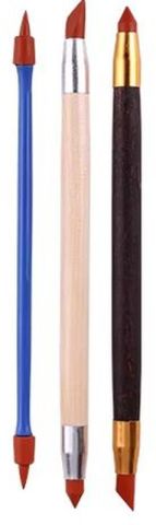 Silikon modelaj aleti 3 lü set