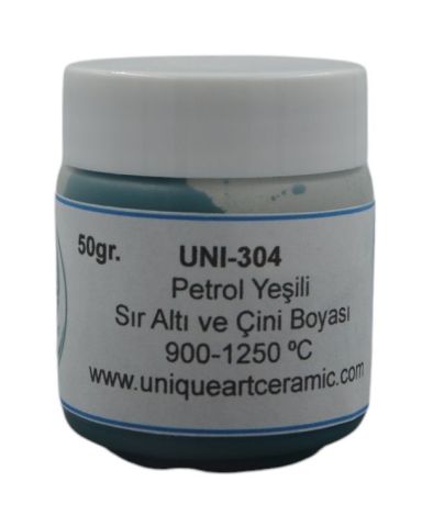 UNI 304 Petrol Yeşili Sıraltı ve Çini Boyası