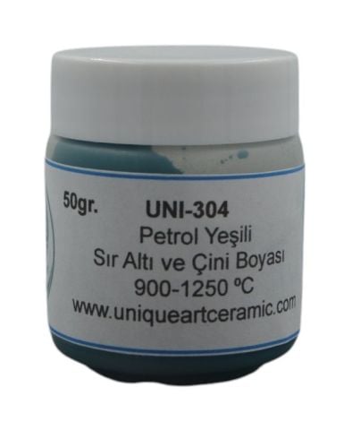UNI 304 Petrol Yeşili Sıraltı ve Çini Boyası
