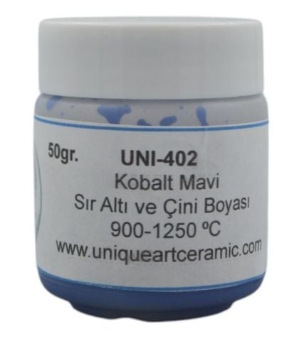 UNI 402 Kobalt Mavi Sıraltı ve Çini Boyası