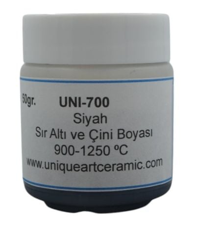 UNI 700 Siyah Sıraltı ve Çini Boyası