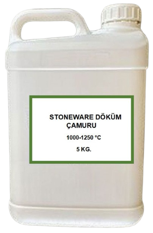Porselen Sıvı Döküm Çamuru 5 kg.